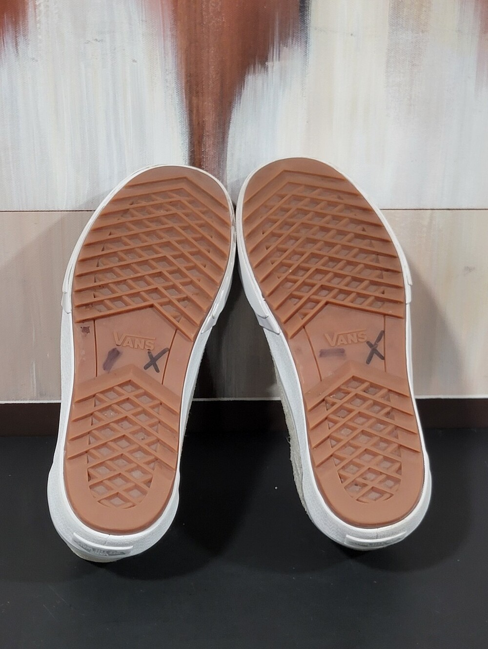 Vans Old Skool Stack Form Platform 500714 Skate Shoes Checkered M 5 W 6.5 Shoes - Picture 7 of 8